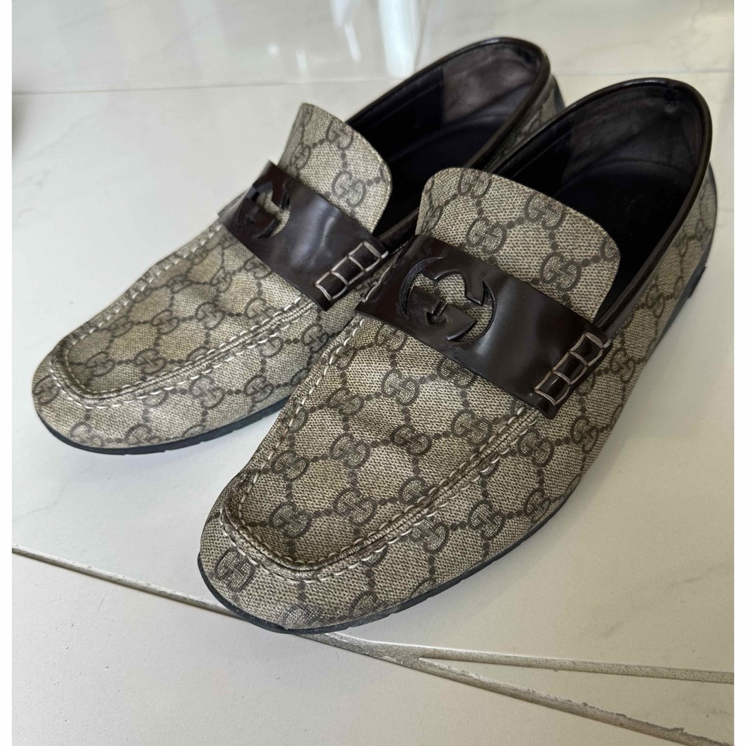 Gucci(グッチ)のGucci グッチ　GG柄スリッポン メンズの靴/シューズ(スリッポン/モカシン)の商品写真