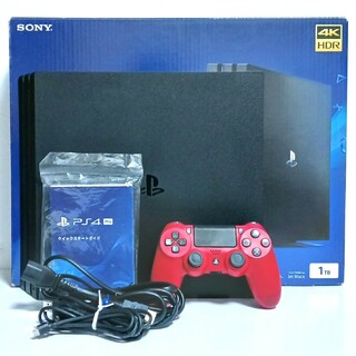 プレイステーション4(PlayStation4)の4K対応　PS4　 Pro プレステ4本体　プロ(携帯用ゲーム機本体)