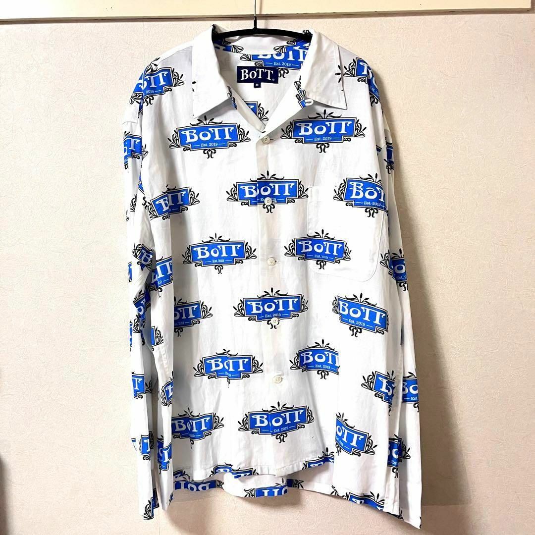 STUSSY(ステューシー)の★即完希少★BOTT Luxe Logo Rayon Shirt レーヨンシャツ メンズのトップス(シャツ)の商品写真