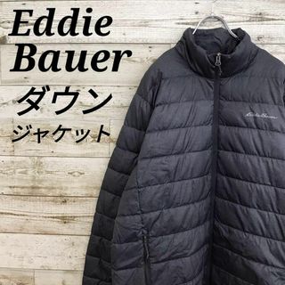 エディーバウアー(Eddie Bauer)の【k6540】USA古着エディーバウアーダウンジャケットテックブルゾンアウター(ダウンジャケット)