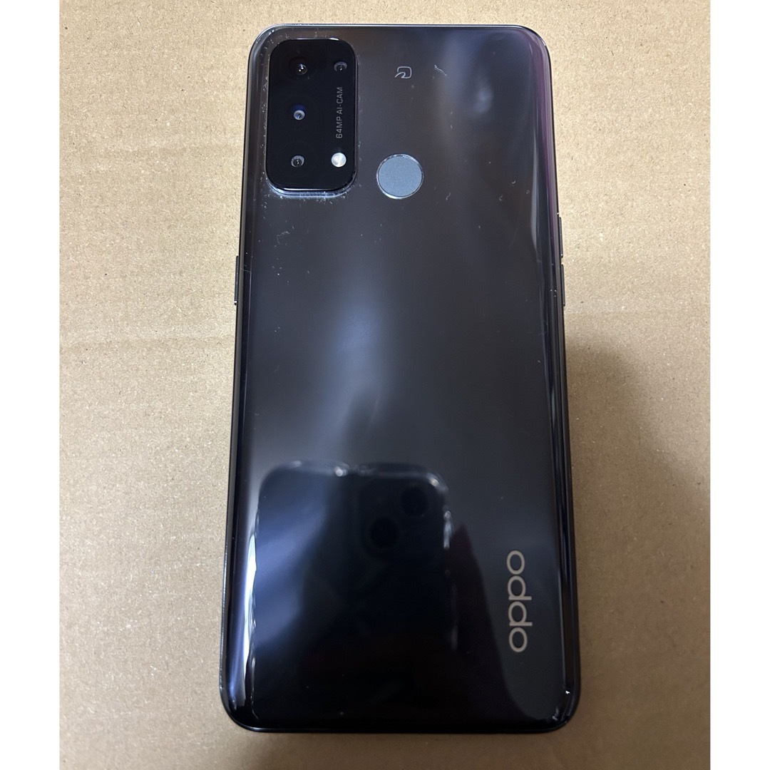 OPPO(オッポ)のOPPO Reno5 A A101OP シルバーブラック スマホ/家電/カメラのスマートフォン/携帯電話(スマートフォン本体)の商品写真