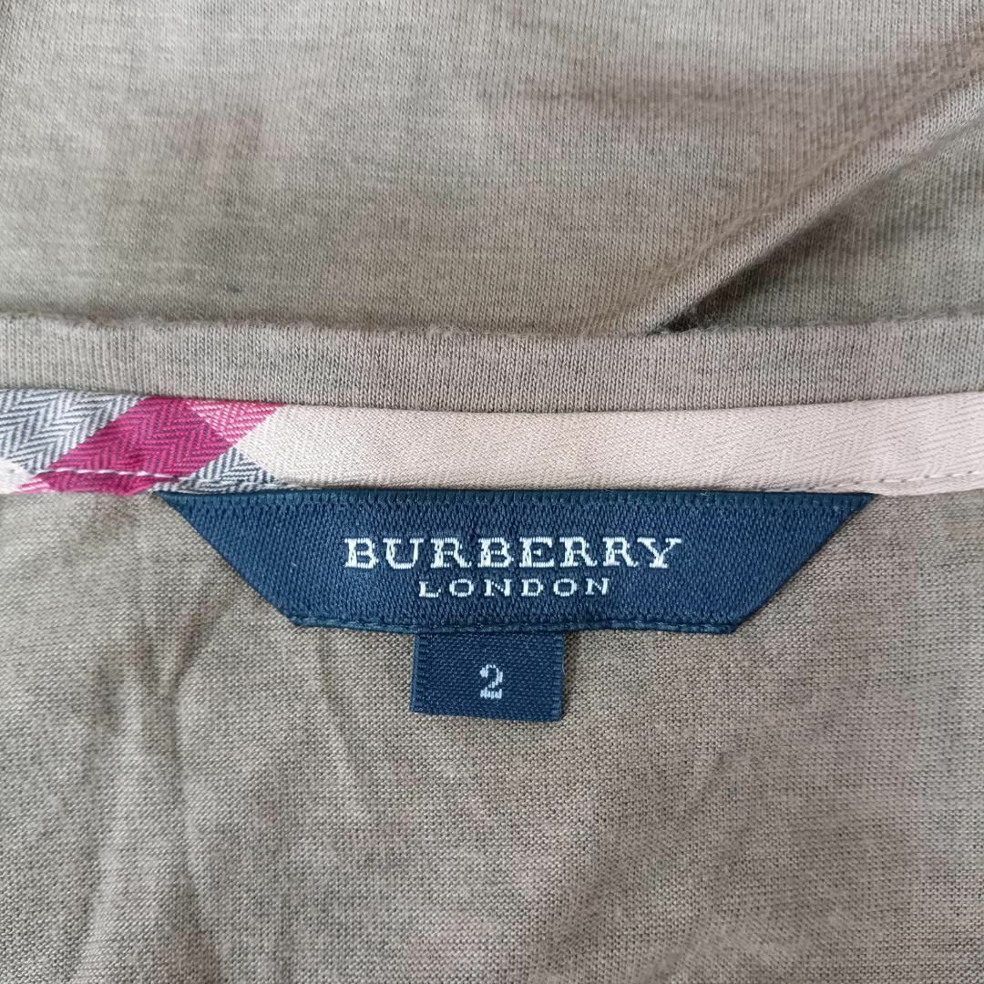 BURBERRY(バーバリー)の美品 BURBERRY LONDON バーバリーロンドン Tシャツ 2 おしゃれ レディースのトップス(Tシャツ(半袖/袖なし))の商品写真