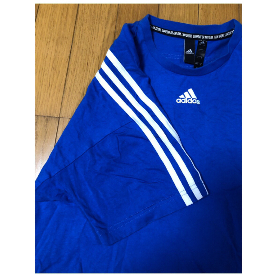 adidas(アディダス)のadidas   Tシャツ   サイズL レディースのトップス(Tシャツ(半袖/袖なし))の商品写真