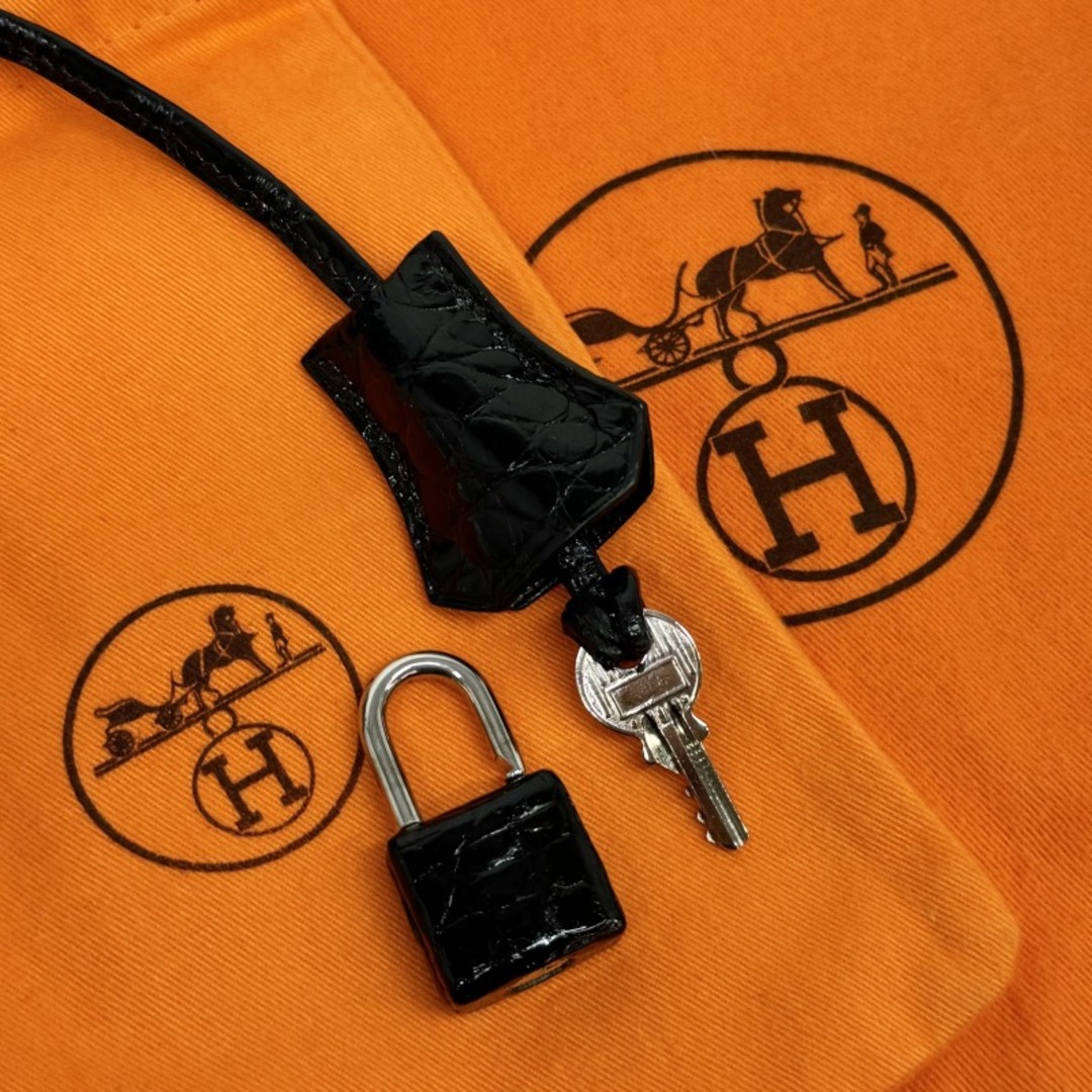 Hermes(エルメス)のエルメス HERMES バーキン35 バーキン 35 バッグ トートバッグ ポロサス クロコダイル ノワール ブラック 黒 ゴールド エキゾチック レディースのバッグ(トートバッグ)の商品写真