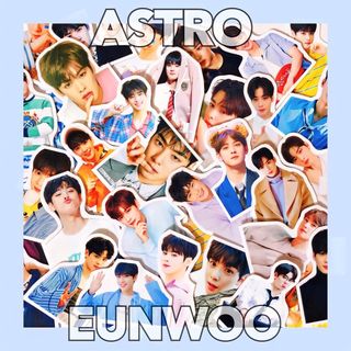 ASTRO - ASTRO アストロ ウヌ ver.① フレークシール シール