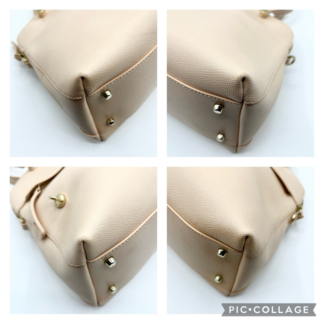 Furla(フルラ)の良品 フルラ パイパー ハンドバッグ ショルダーバッグ 2way レザー シボ レディースのバッグ(ハンドバッグ)の商品写真