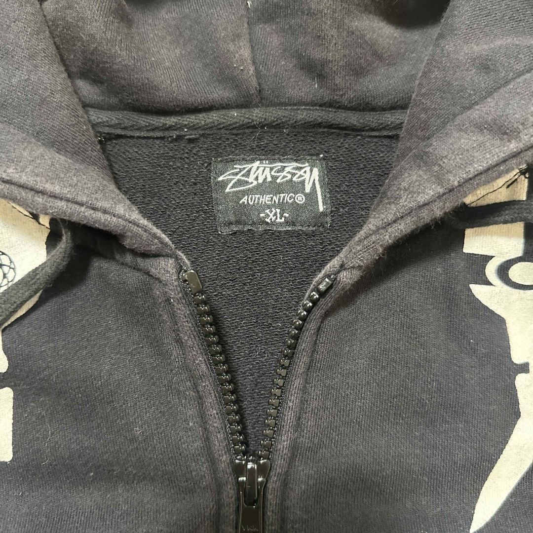 STUSSY(ステューシー)のステューシー ドクロ パーカー XL メンズのトップス(パーカー)の商品写真