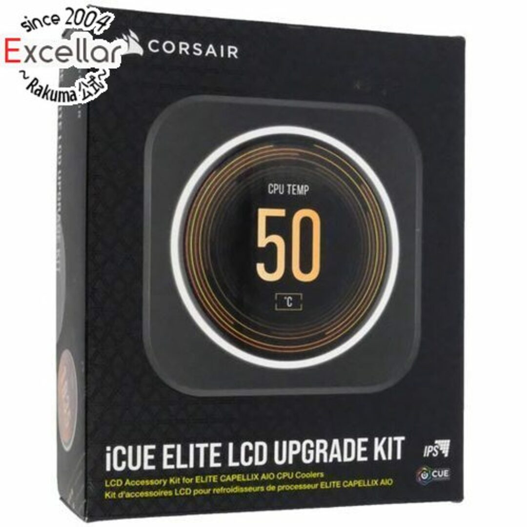 CORSAIR　iCUE ELITE CPU Cooler LCD Display Upgrade Kit CW-9060056-WW スマホ/家電/カメラのPC/タブレット(PCパーツ)の商品写真