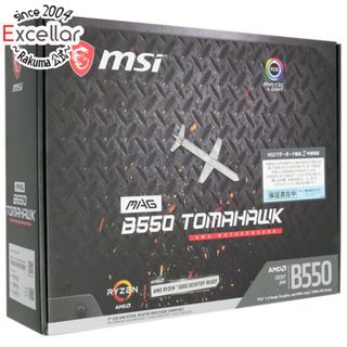 エムエスアイ(msi)の【新品訳あり(箱きず・やぶれ)】 MSI製　ATXマザーボード　MAG B550 TOMAHAWK　SocketAM4(PCパーツ)