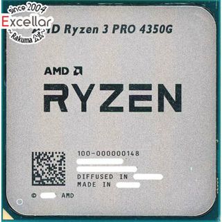 エーエムディー(AMD)のAMD　Ryzen 3 PRO 4350G 100-000000148　3.8GHz SocketAM4(PCパーツ)