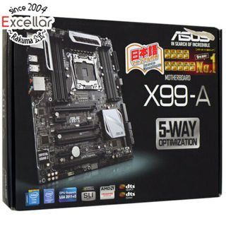 アンジェロガルバス(ANGELO GARBASUS)のASUS製　ATXマザーボード　X99-A　LGA2011-3 元箱あり(PCパーツ)