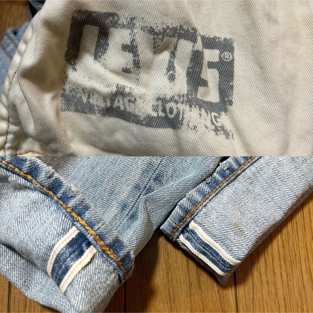 Levi's(リーバイス)のW78-股下80cm！LVC リーバイス505 古着スリムジーンズ メンズのパンツ(デニム/ジーンズ)の商品写真