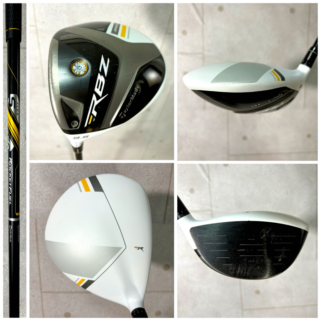 TaylorMade(テーラーメイド)の【レフティ】ゴルフクラブセット メンズ テーラーメイド 左利き フルセット【B】 スポーツ/アウトドアのゴルフ(クラブ)の商品写真