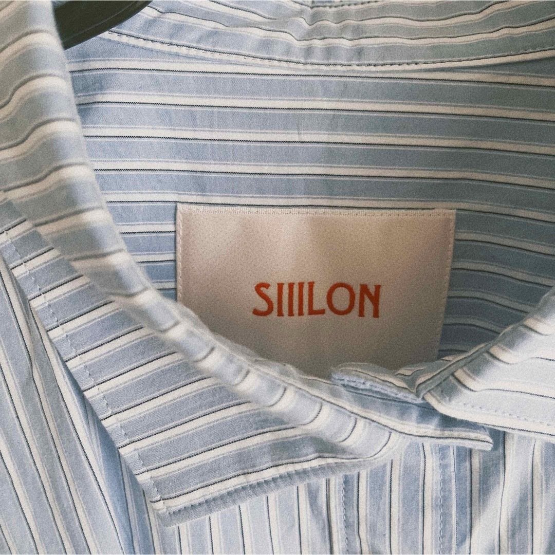 SIIILON(シーロン)のSIIILON ストライプシャツ レディースのトップス(シャツ/ブラウス(長袖/七分))の商品写真