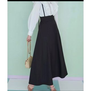 ゾゾ(ZOZO)のRUIRUE BOUTIQUE ハイウエストフレアスカート　マルチサイズさ(ロングスカート)