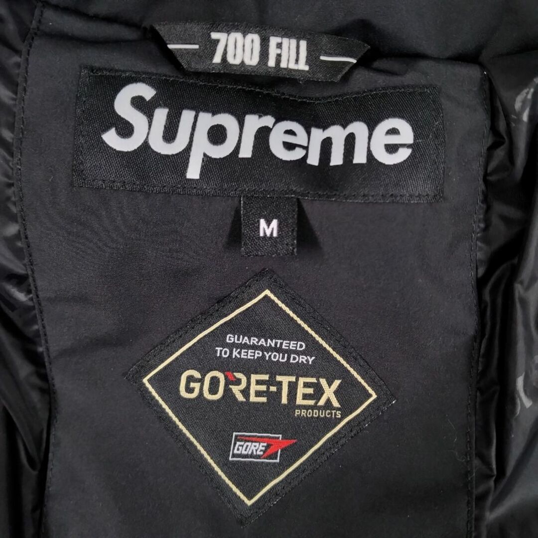 Supreme(シュプリーム)のSUPREME シュプリーム 22AW Gore-Tex 700Fil Down Park ダウンジャケット ブラック サイズM 正規品 / 34299 メンズのジャケット/アウター(ダウンジャケット)の商品写真