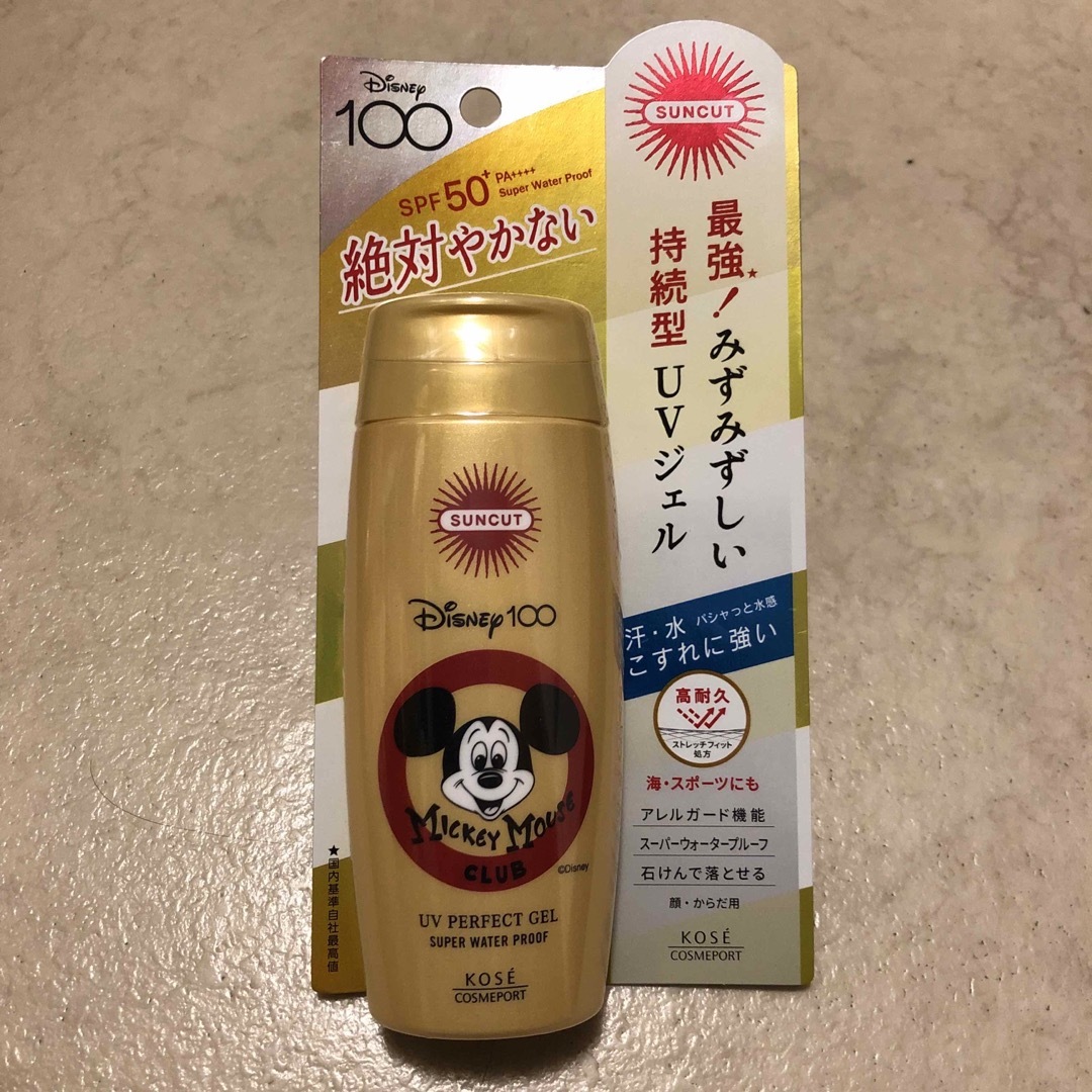 KOSE(コーセー)のサンカットR パーフェクトUV ジェル ミッキーデザイン 100g 未使用 コスメ/美容のボディケア(日焼け止め/サンオイル)の商品写真