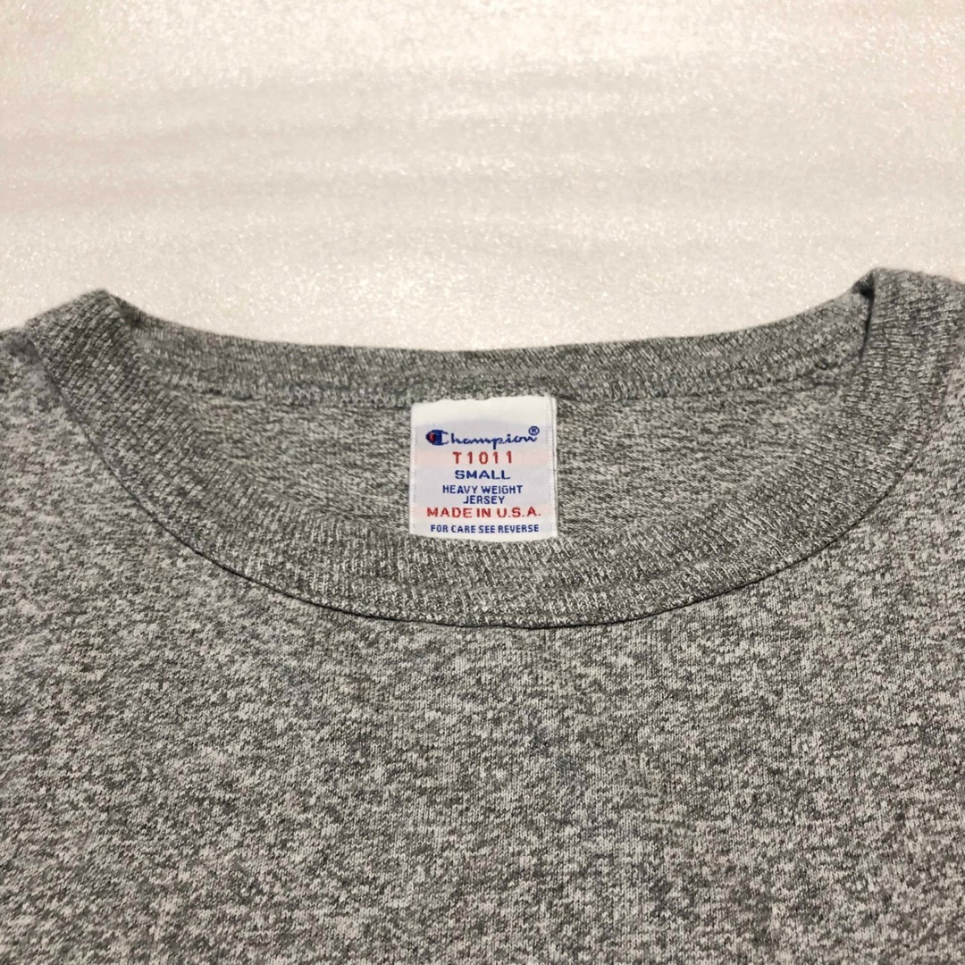 Champion(チャンピオン)の【USA製】Champion T1011ポケットTシャツ テンイレブン S 杢 メンズのトップス(Tシャツ/カットソー(半袖/袖なし))の商品写真