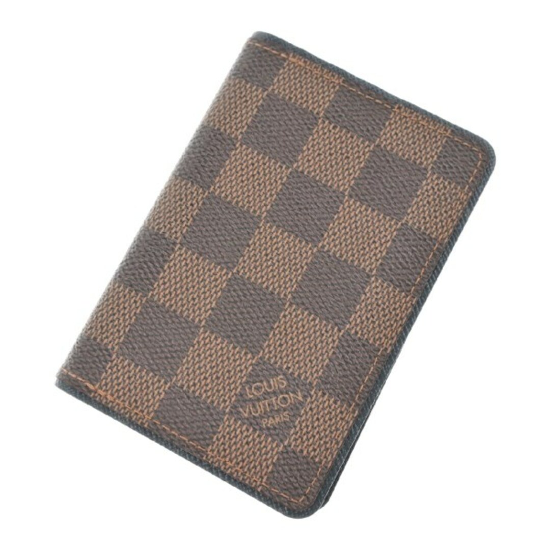 LOUIS VUITTON(ルイヴィトン)のLOUIS VUITTON ルイヴィトン カードケース - 茶(総柄) 【古着】【中古】 レディースのファッション小物(名刺入れ/定期入れ)の商品写真