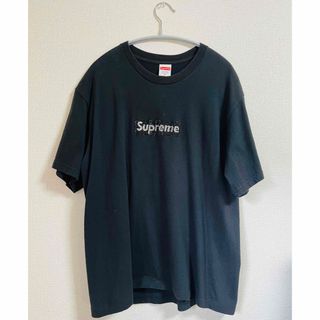 シュプリーム(Supreme)のSUPREME×SWAROVSKI Box Logo Tee Mサイズ(Tシャツ/カットソー(半袖/袖なし))