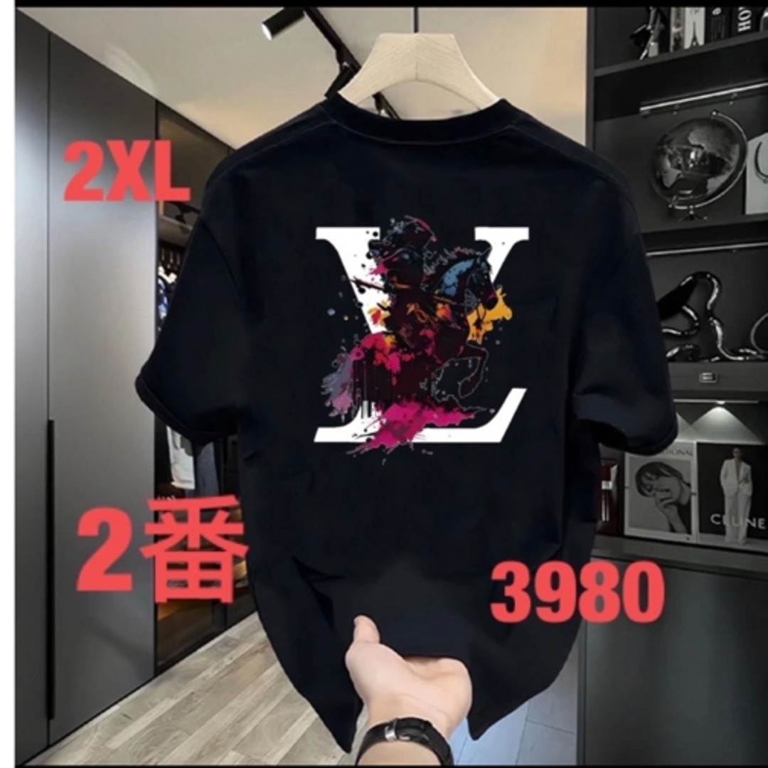 Tシャツ　3XL レディースのトップス(Tシャツ(半袖/袖なし))の商品写真