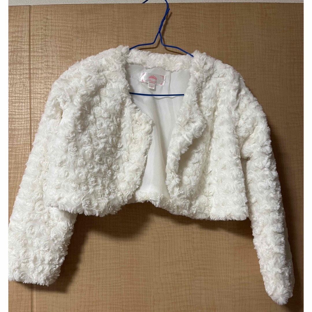 ボレロカーディガン キッズ/ベビー/マタニティのキッズ服女の子用(90cm~)(カーディガン)の商品写真