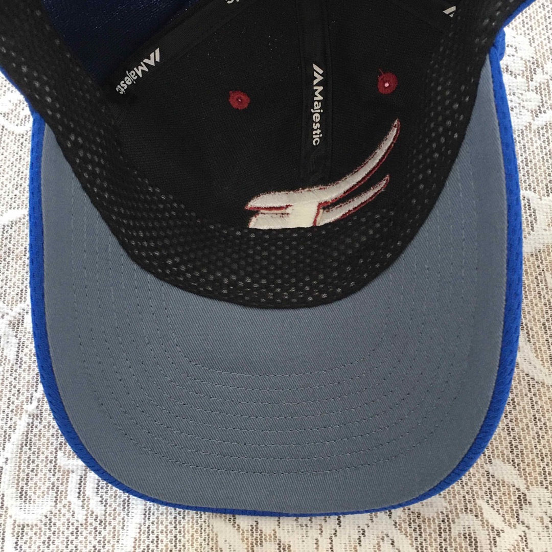 Majestic(マジェスティック)の楽天イーグルス キャップ 東北ブルー 帽子 フリーサイズ スポーツ/アウトドアの野球(応援グッズ)の商品写真