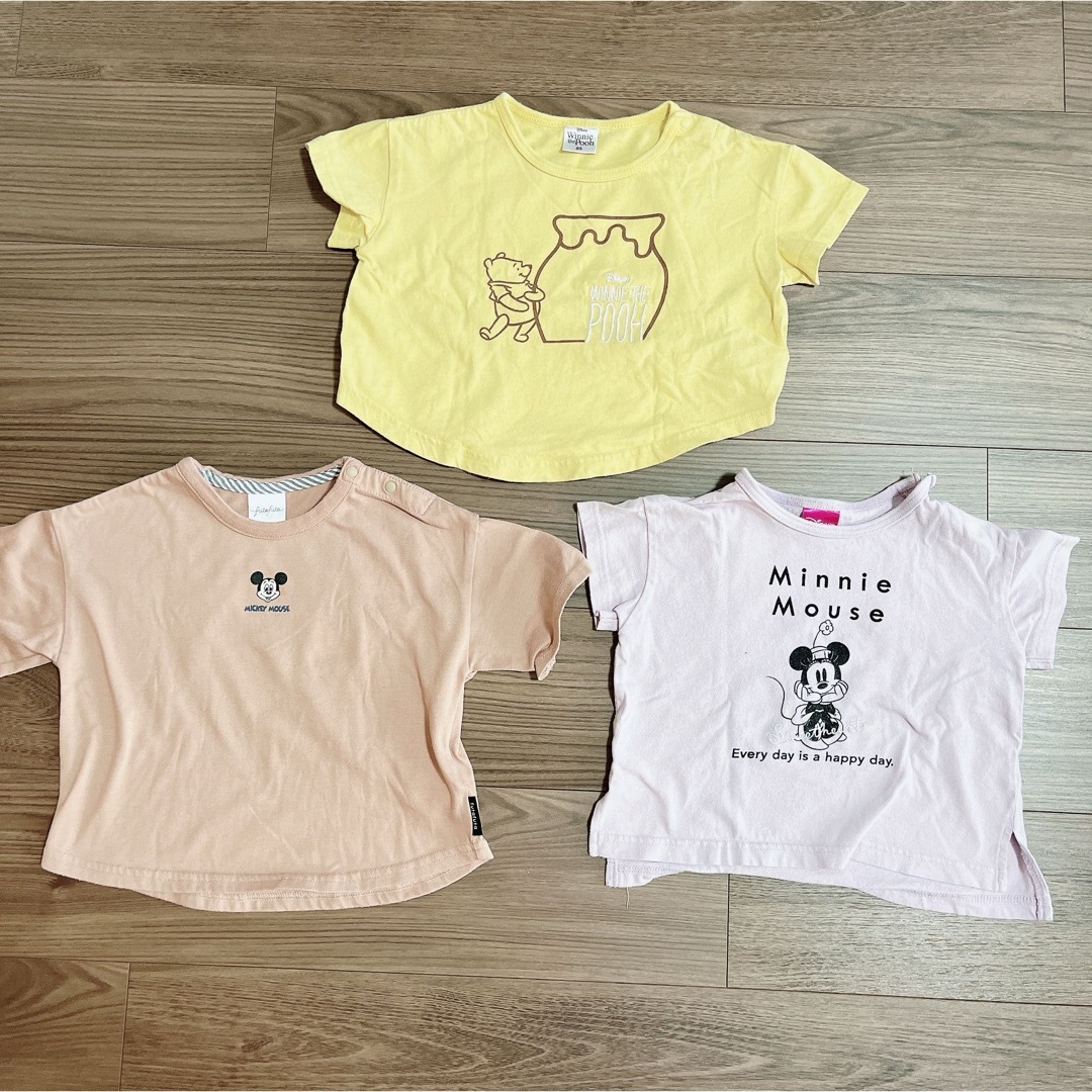 キッズ服　半袖トップス　Tシャツ　サイズ95 まとめ売り　ディズニー キッズ/ベビー/マタニティのキッズ服女の子用(90cm~)(Tシャツ/カットソー)の商品写真