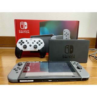 ニンテンドースイッチ(Nintendo Switch)の【豪華セット】Nintendo Switch +ソフト2 +コントローラー(家庭用ゲーム機本体)