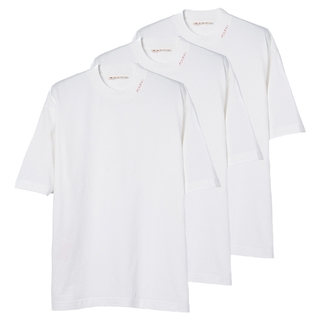 マルニ/MARNI シャツ アパレル メンズ T-SHIRT 3 PACK 3パック Tシャツ LILY WHITE 2024年春夏新作 HUMU0223X3-UTCZ68-00W01