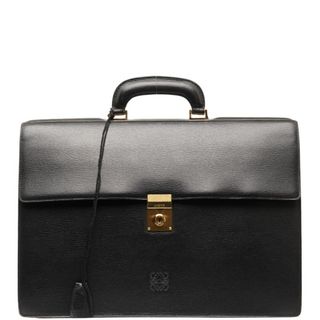 ロエベ(LOEWE)のロエベ アナグラム ビジネスバッグ ブリーフケース 書類カバン レザー レディース LOEWE 【1-0142775】(ビジネスバッグ)