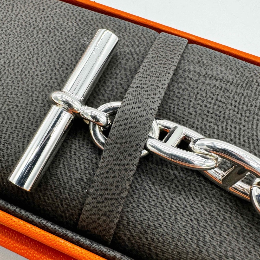 Hermes(エルメス)の【未使用品】 エルメス シェーヌダンクル GM 12コマ メンズのアクセサリー(ブレスレット)の商品写真