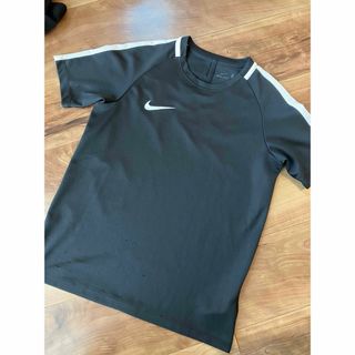 ナイキ(NIKE)のNIKE ナイキ 半袖Tシャツ ブラック テニス サッカー 練習着 ジュニアM(Tシャツ/カットソー)