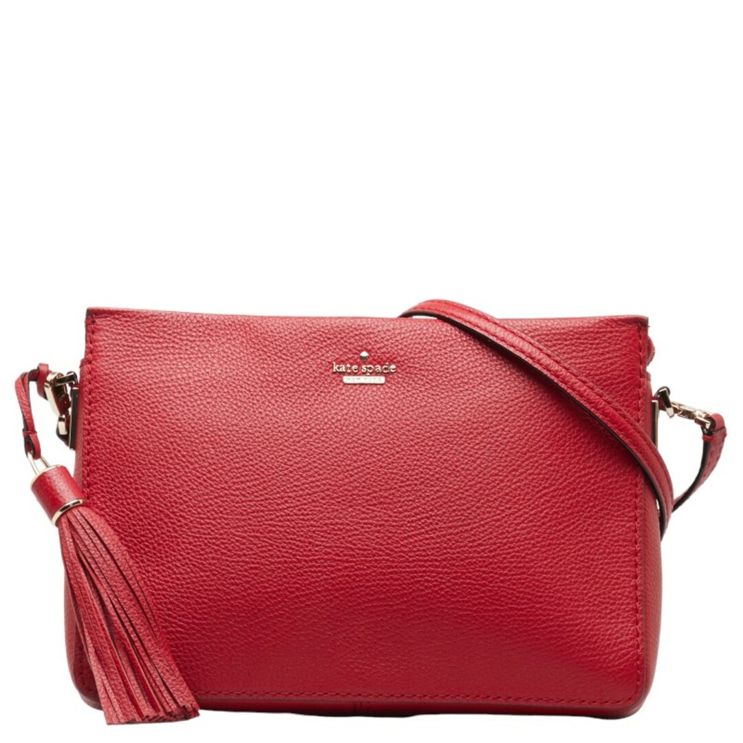 kate spade new york(ケイトスペードニューヨーク)のケイトスペード ロゴ タッセル ショルダーバッグ レザー レディース Kate Spade 【1-0150030】 レディースのバッグ(ショルダーバッグ)の商品写真