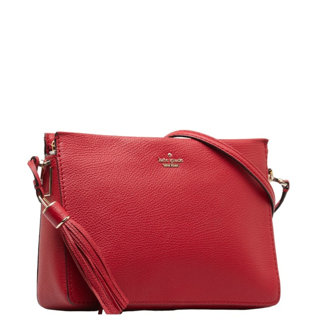 kate spade new york(ケイトスペードニューヨーク)のケイトスペード ロゴ タッセル ショルダーバッグ レザー レディース Kate Spade 【1-0150030】 レディースのバッグ(ショルダーバッグ)の商品写真