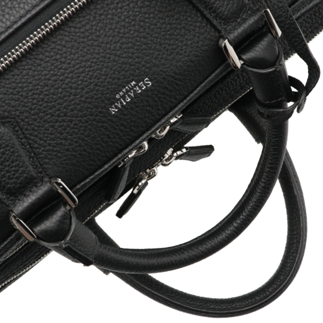 セラピアン/SERAPIAN バッグ メンズ DOUBLE BRIEFCASE WITH ZIP セラピアン/SERAPIAN バッグ メンズ DOUBLE BRIEFCASE WITH ZIP