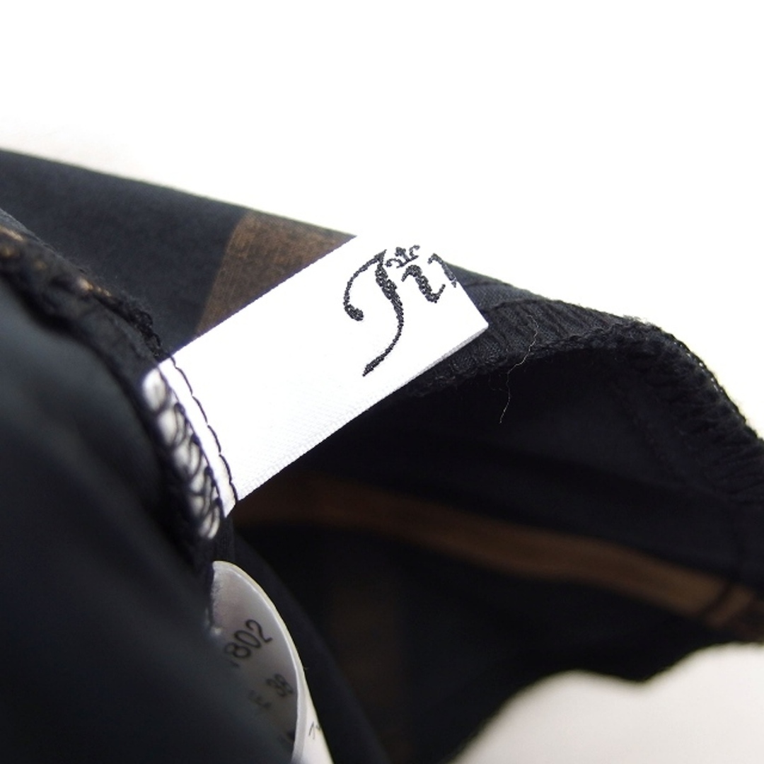 Jines(ジネス)のジネス スカート フレア ロング マキシ丈 ゆったり チェック ギャザー 38 レディースのスカート(ロングスカート)の商品写真