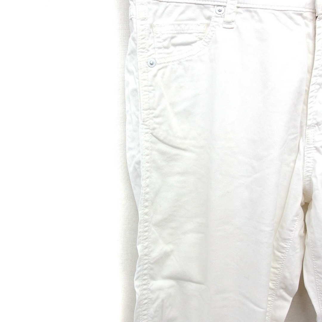 IENA(イエナ)のイエナ IENA スリム テーパード パンツ 無地 コットン 綿 36 ホワイト レディースのパンツ(その他)の商品写真