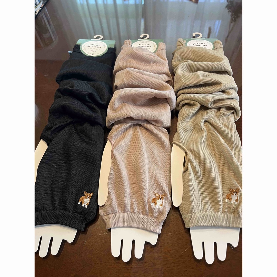 アームカバー　コーギー レディースのファッション小物(手袋)の商品写真