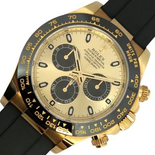 ロレックス(ROLEX)の　ロレックス ROLEX デイトナ ランダムシリアル 116518LN ゴールド K18YG/ラバーベルト 自動巻き メンズ 腕時計(その他)