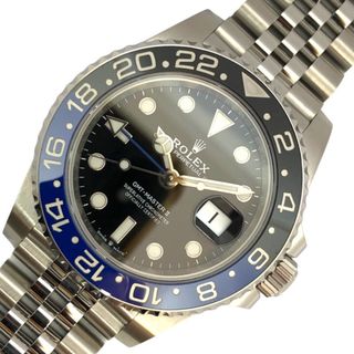 ロレックス(ROLEX)の　ロレックス ROLEX GMTマスター2 ランダムシリアル 126710BLNR ブラック SS 自動巻き メンズ 腕時計(その他)