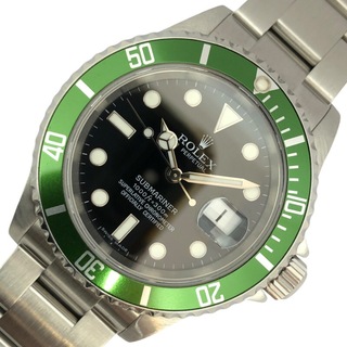 ロレックス(ROLEX)の　ロレックス ROLEX サブマリーナ デイト Z番 116610LV ブラック SS 自動巻き メンズ 腕時計(その他)