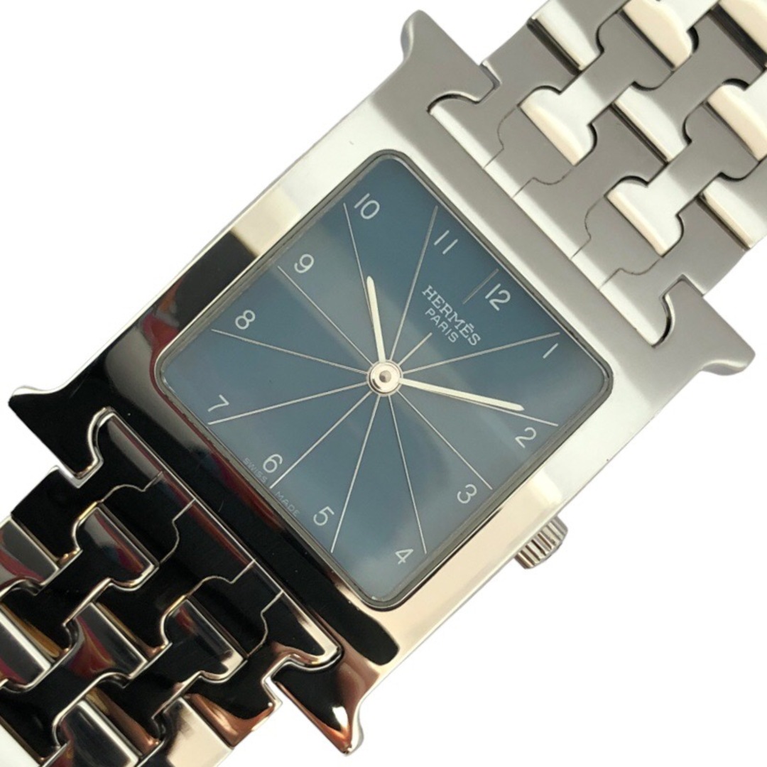 HERMES - 　エルメス HERMES Hウォッチ HH1.510 ブルー SS クオーツ レディース 腕時計