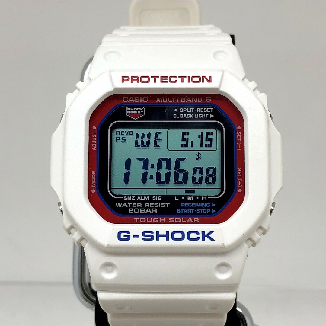 G-SHOCK(ジーショック)のG-SHOCK ジーショック CASIO カシオ 腕時計 GW-M5610TR-7 電波ソーラー タフソーラー  デジタル ホワイト 樹脂 メンズ メンズの時計(腕時計(デジタル))の商品写真