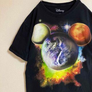 ディズニー(Disney)のDisney惑星ミッキーマウスアニメキャラクターTシャツディズニーTEEtシャツ(Tシャツ/カットソー(半袖/袖なし))