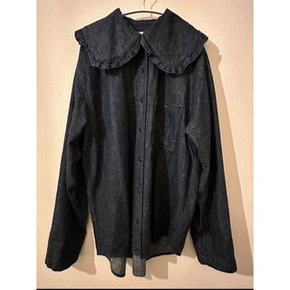 ホリデイ(holiday)のholiday PURITAN COLLAR DENIM SHIRT(シャツ/ブラウス(長袖/七分))