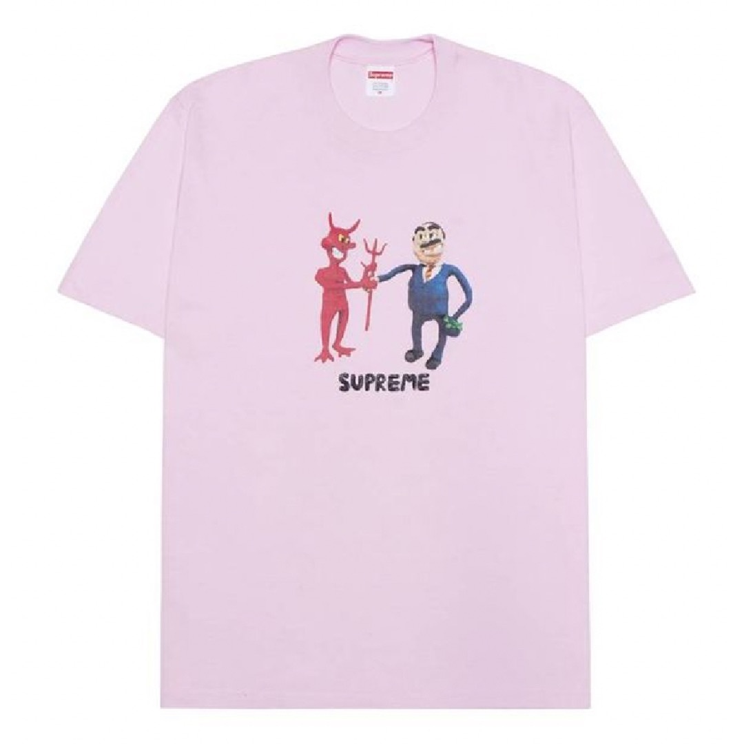 Supreme(シュプリーム)のSupreme Business Tee "pink"シュプリーム ビジネスXL メンズのトップス(Tシャツ/カットソー(半袖/袖なし))の商品写真