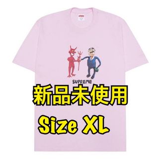 シュプリーム(Supreme)のSupreme Business Tee "pink"シュプリーム ビジネスXL(Tシャツ/カットソー(半袖/袖なし))