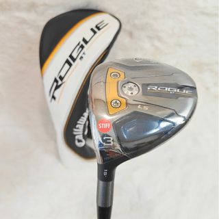 キャロウェイ(Callaway)の【レフティ】新品　ローグ　ROGUE ST LS 3W カーボンS カバー付(クラブ)