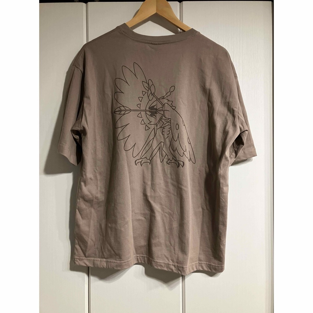 ポケモン(ポケモン)のGU ポケモン Tシャツ モクロー コラボ メンズのトップス(Tシャツ/カットソー(半袖/袖なし))の商品写真